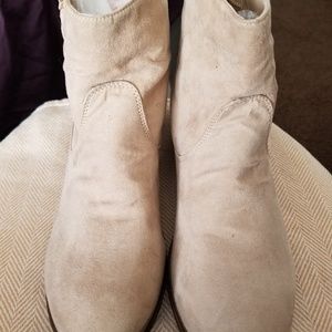 Off White Ankle Boot